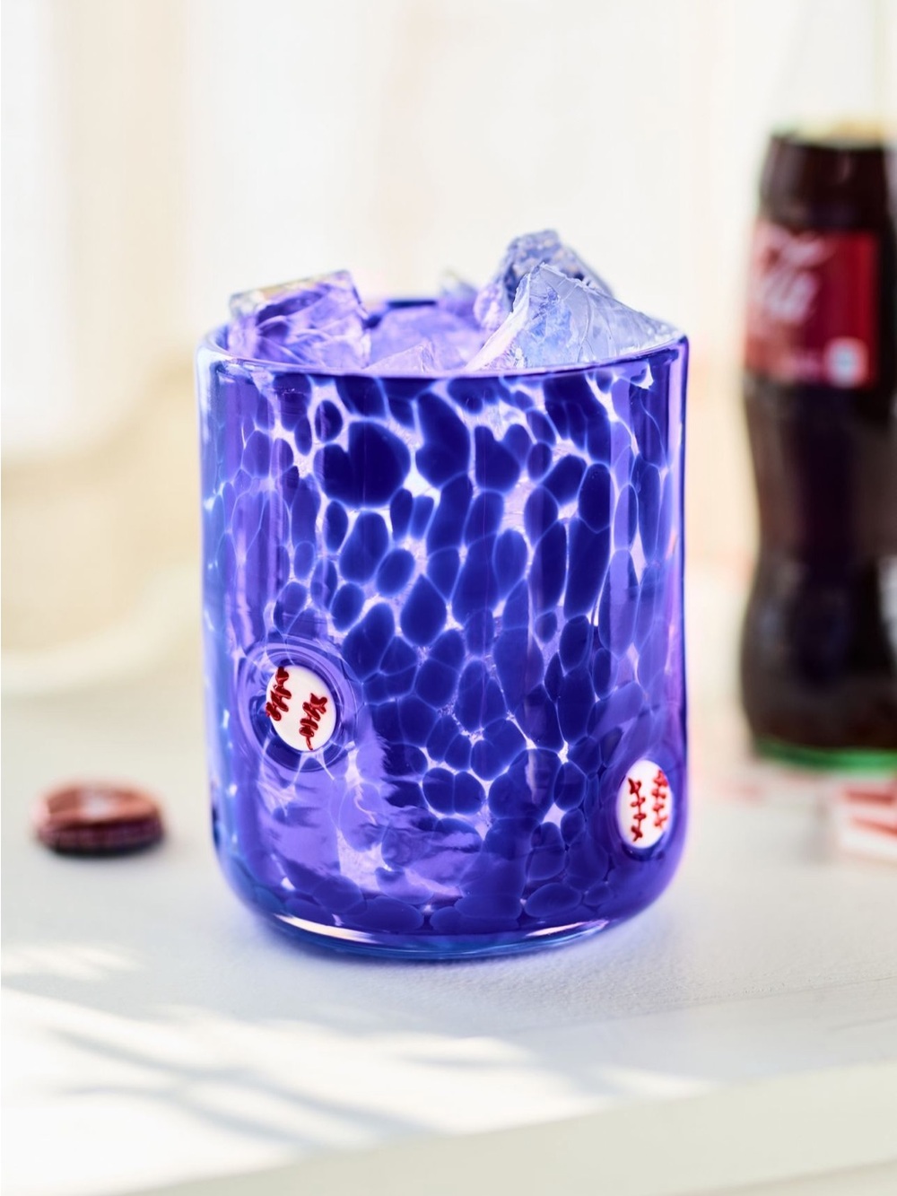 Anthropologie Sports Icon Juice Glass